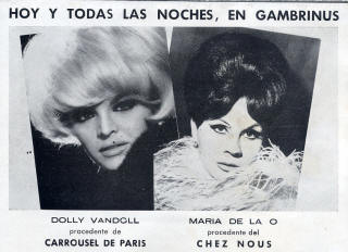 Cartel de Dolly Vandoll.